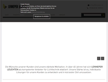 Tablet Screenshot of lenneper.de